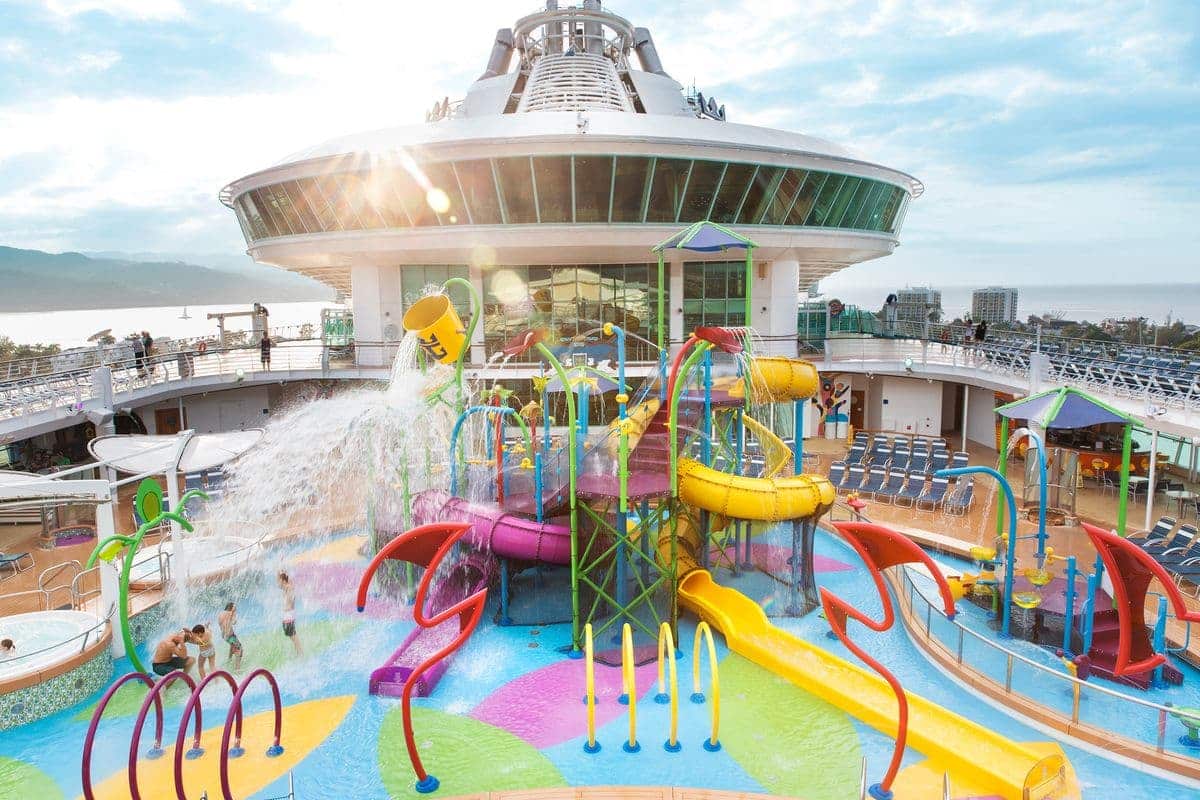 Splashaway Bay water play area on Liberty of the Seas