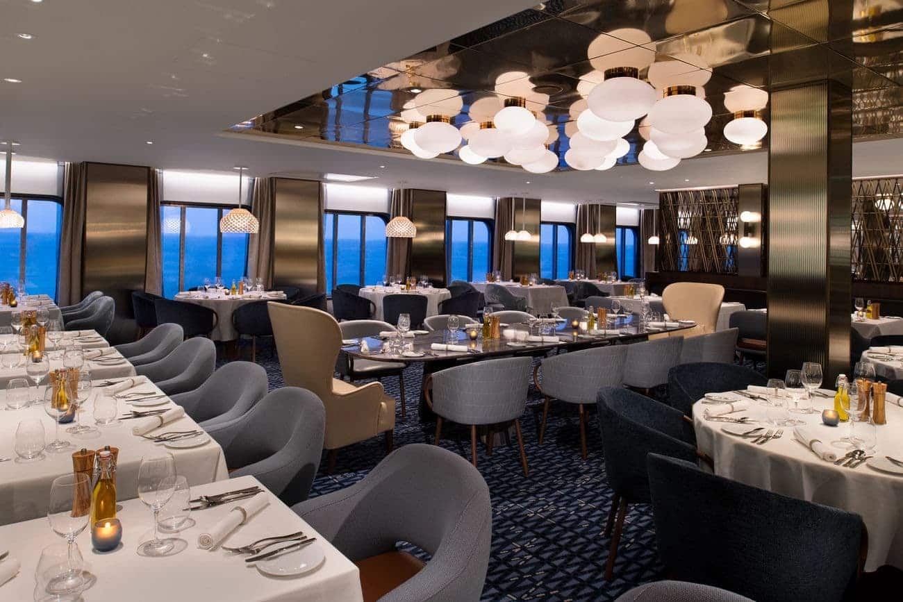 Celebrity Edge Iconic Suite living room interior