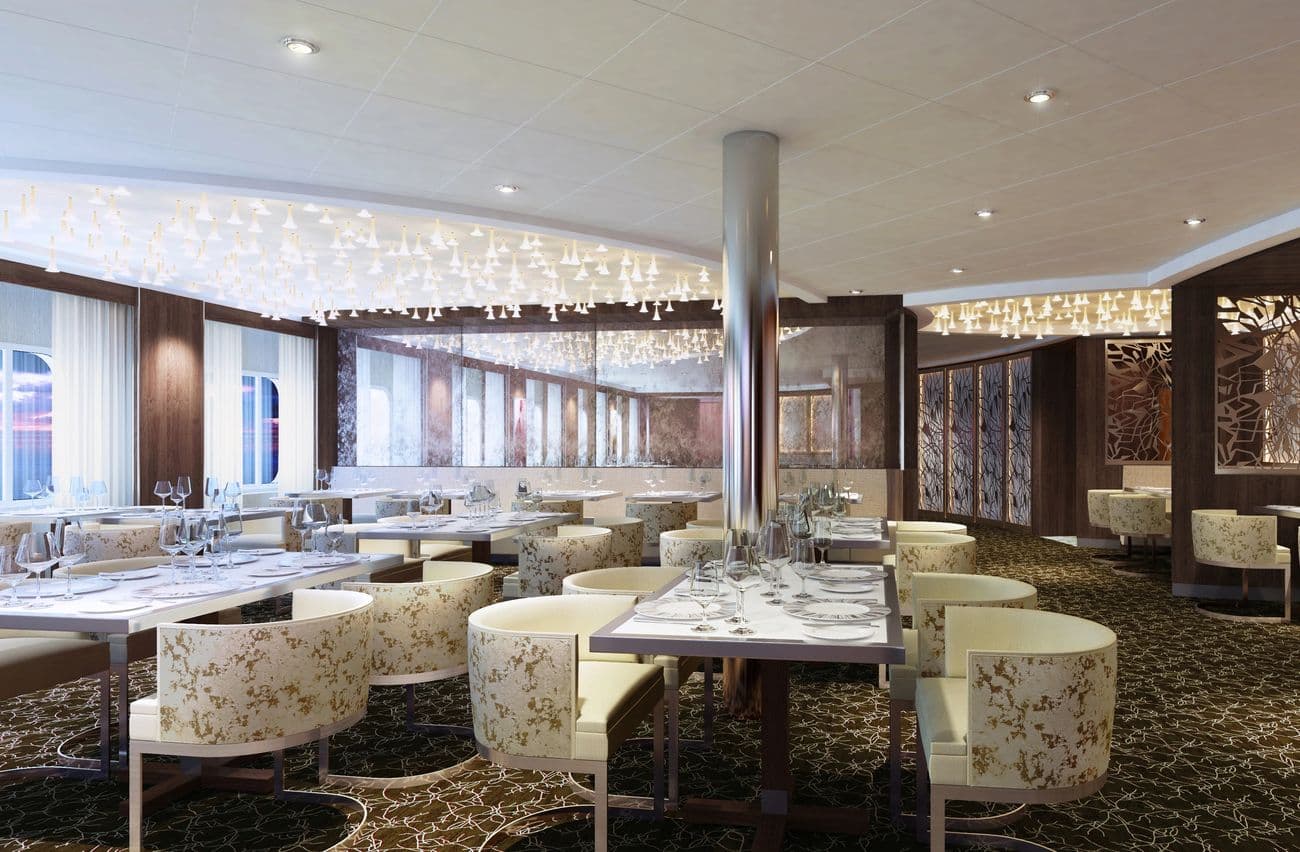 Celebrity Solstice Luminae dining room interior