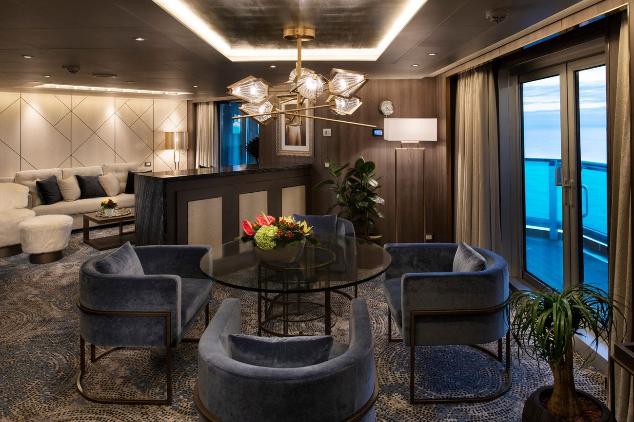 Pinnacle Suite living area