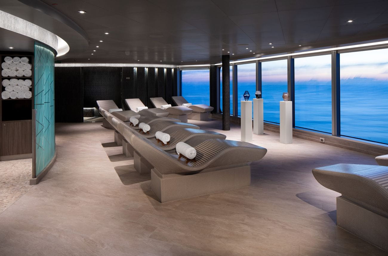 Nieuw Statendam spa thermal lounge