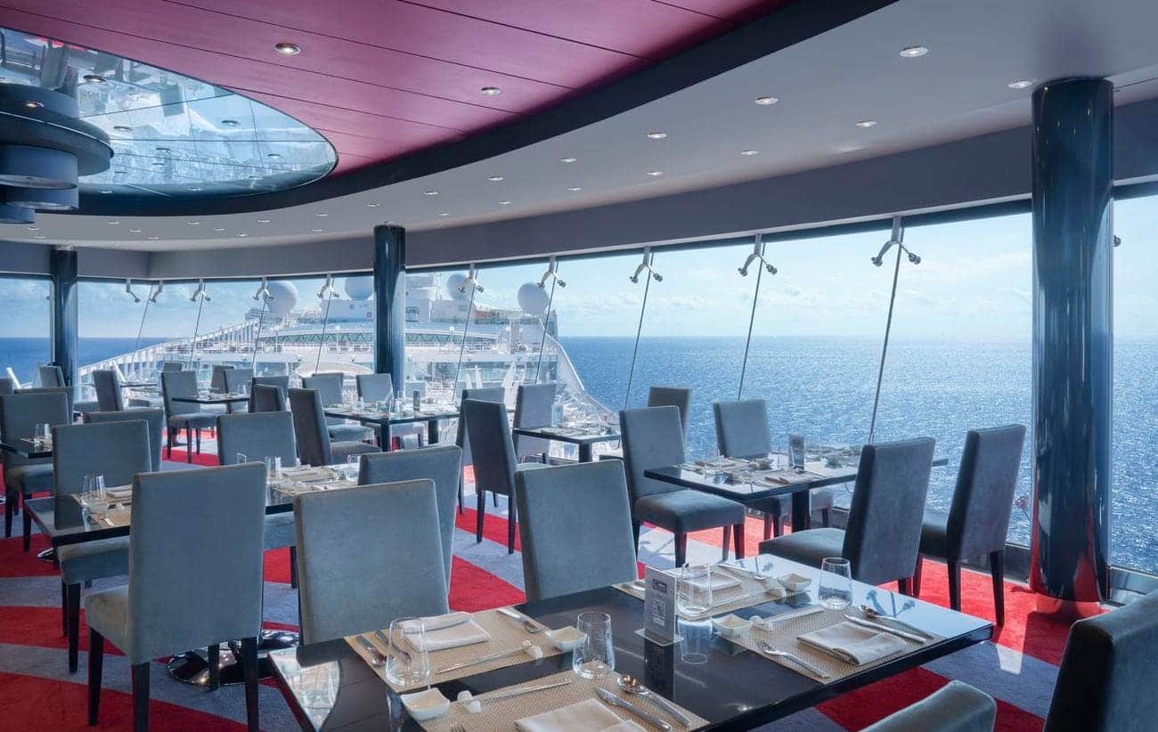Panoramic Galaxy Restaurant aboard MSC Divina