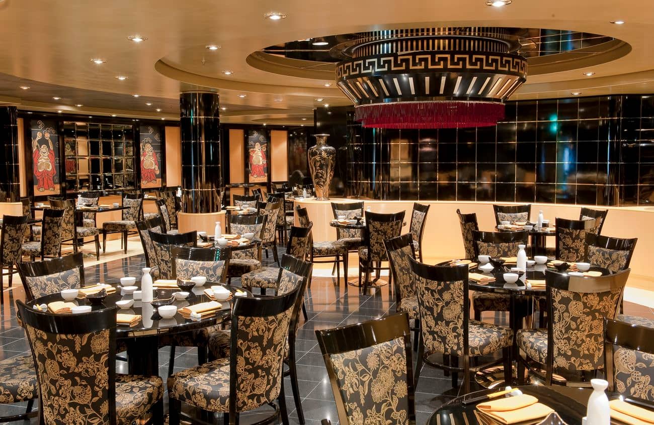 Oriental Plaza restaurant on MSC Magnifica