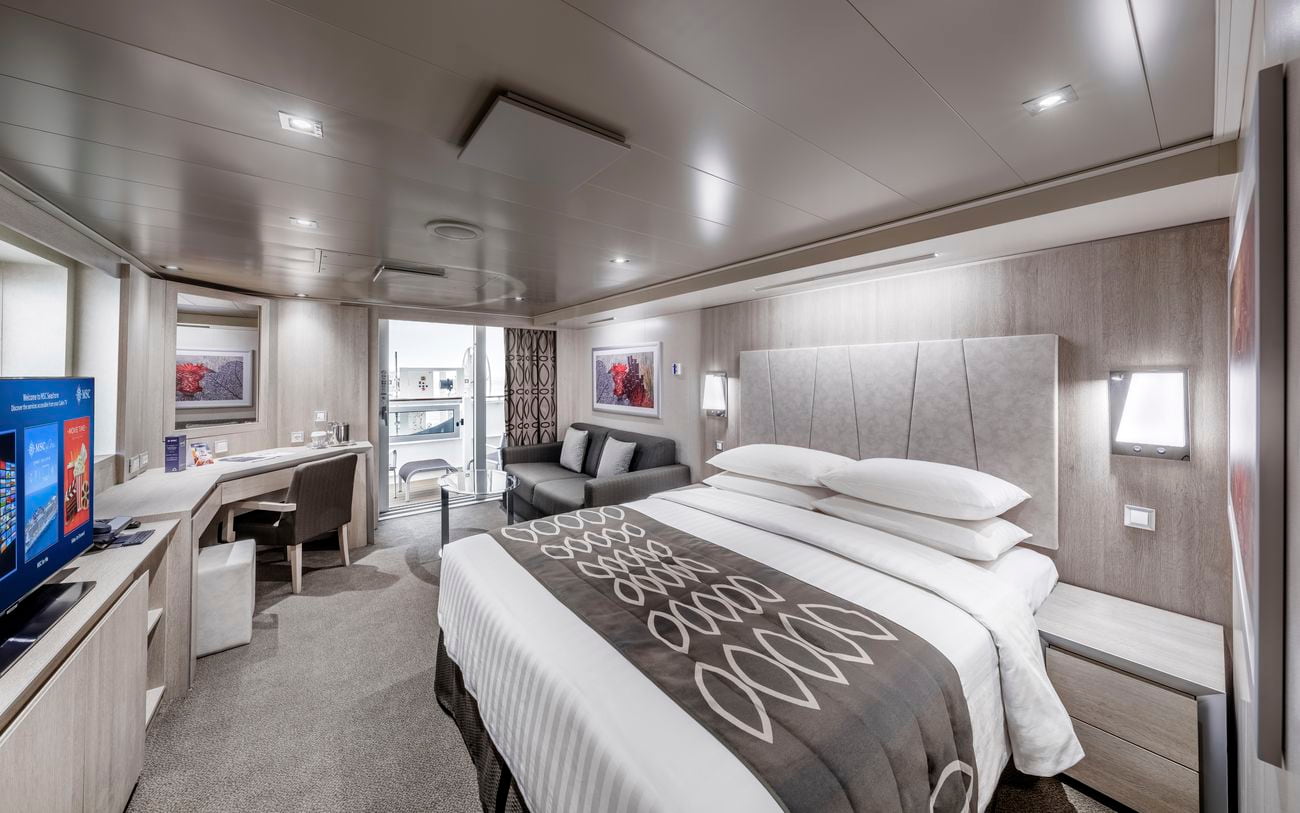 MSC Seashore Premium Suite Aurea stateroom