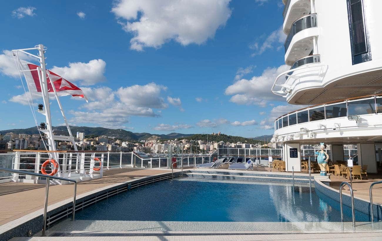 South Beach Pool with ocean views