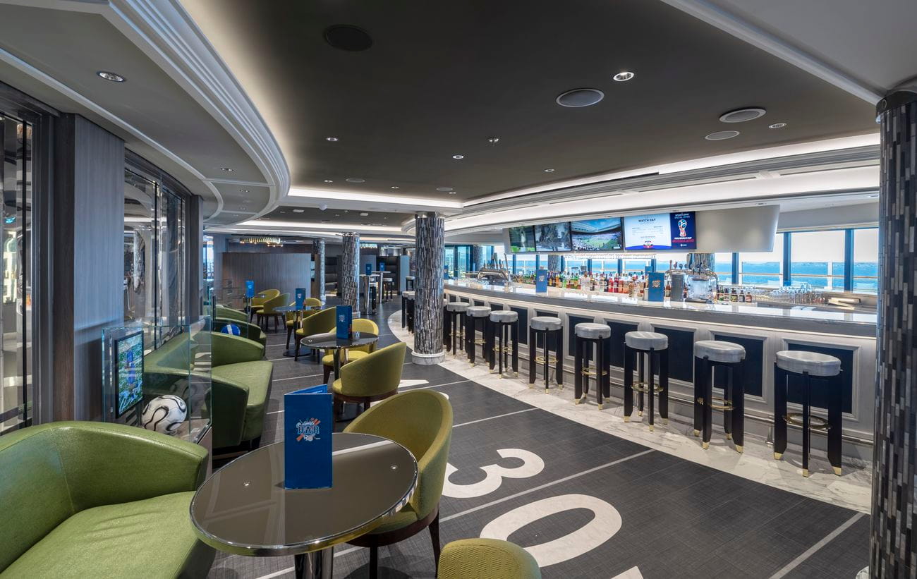 Sports Bar lounge with multiple flat screens
