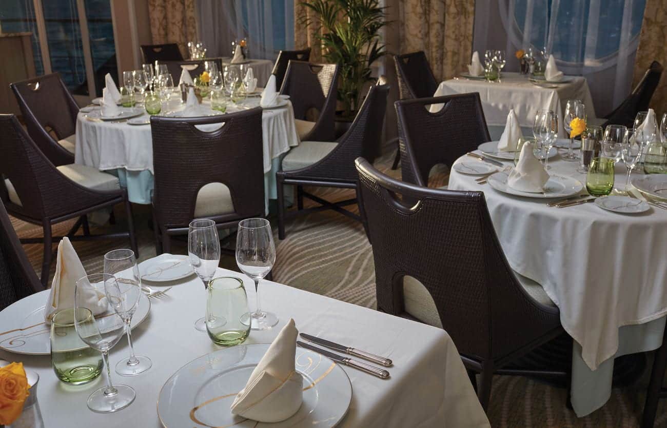 Sette Mari dining restaurant aboard Seven Seas Voyager
