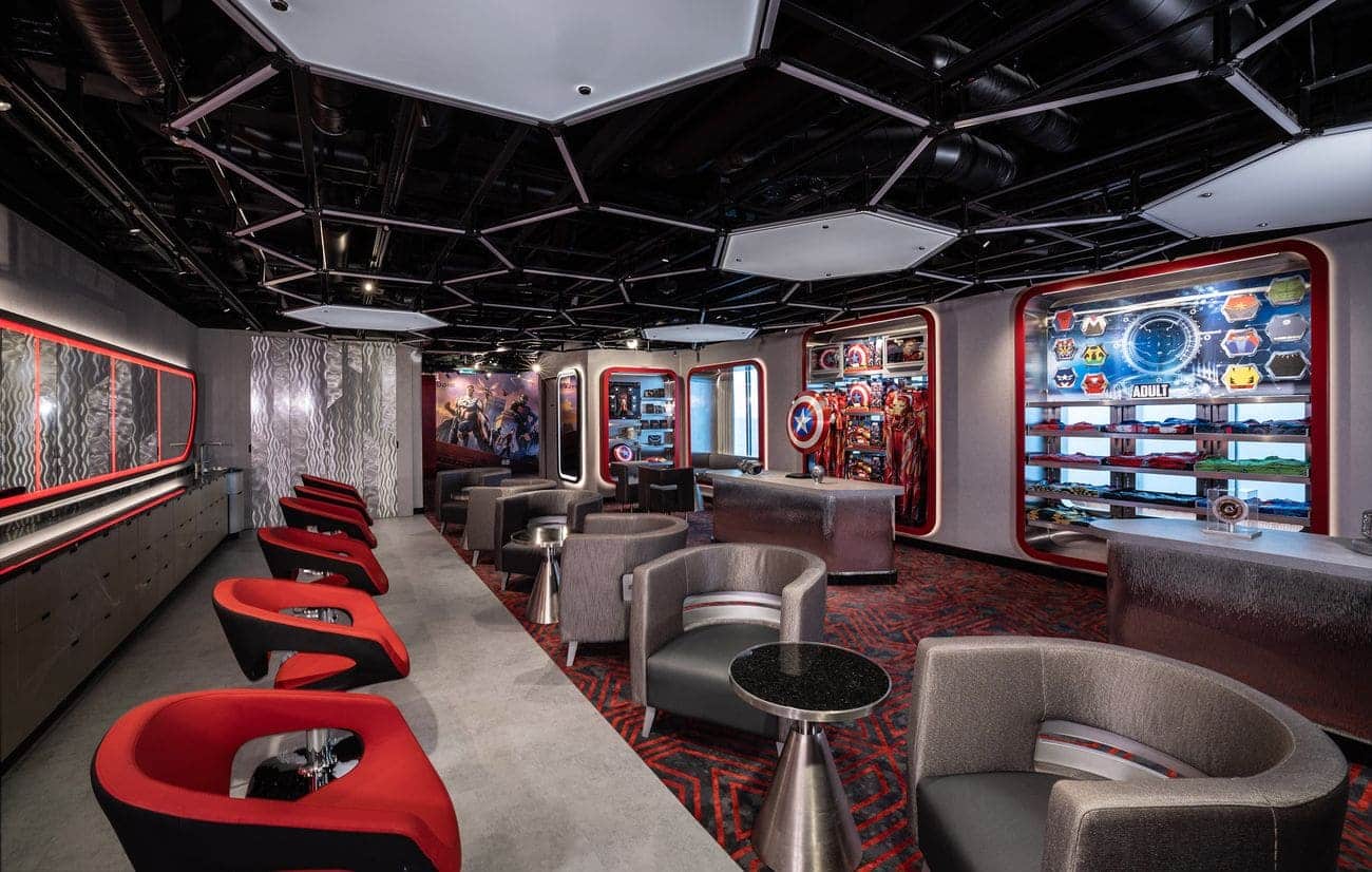 Marvel Style Studio aboard Disney Adventure