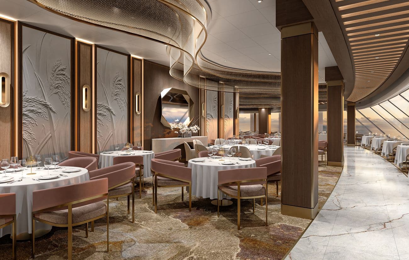 Oceania Sonata Grand Dining Room seating