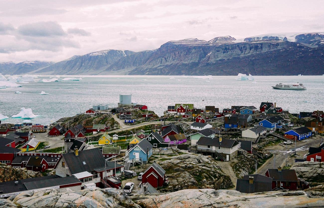 Silver Cloud near Uummannaq Greenland