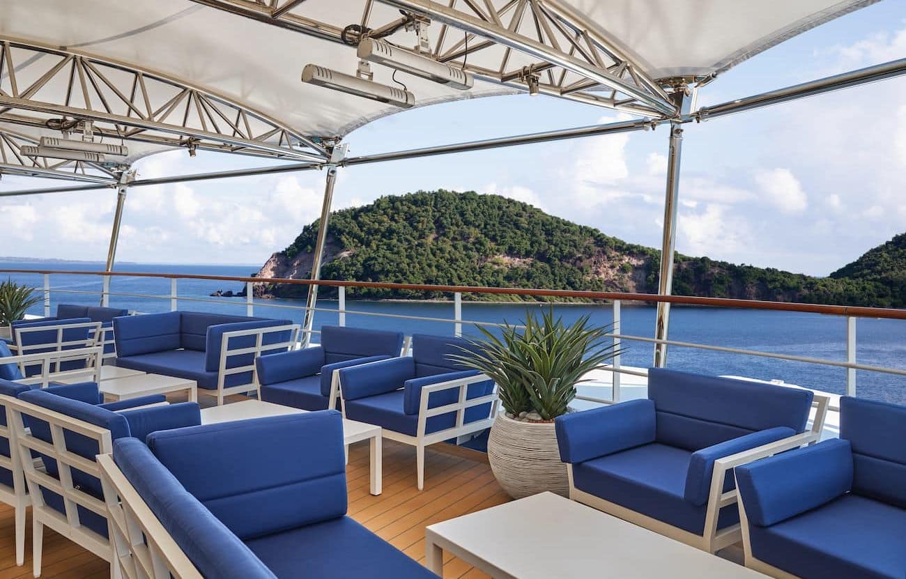 Panorama Lounge outdoor seating area