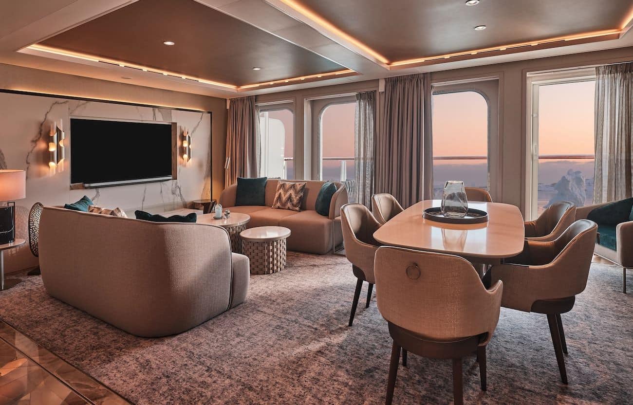 Grand Suite Living Room ocean view