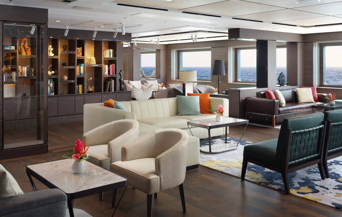 The Living Room lounge with panoramic windows